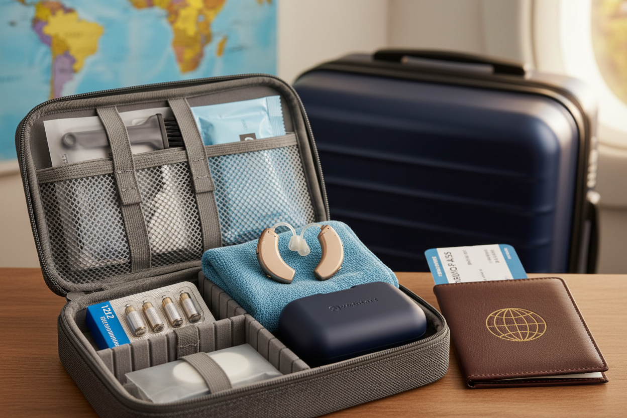 Travel Checklist: What Every Hearing Aid User Should Pack